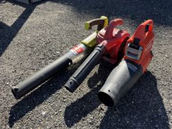 Lot of 3 Blowers