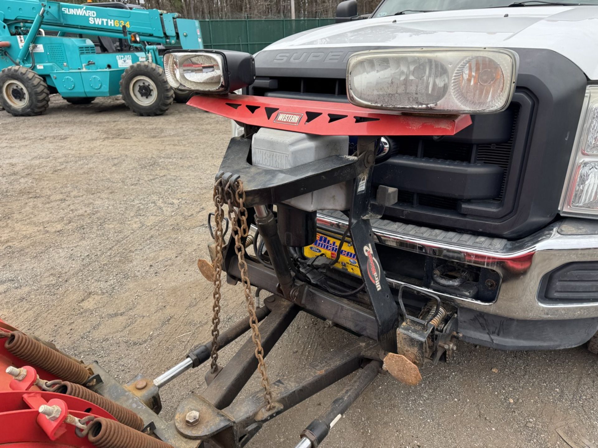 2015 Ford F-550 Mason Dump 4x4 w/ Plow and Salter - Image 14 of 32