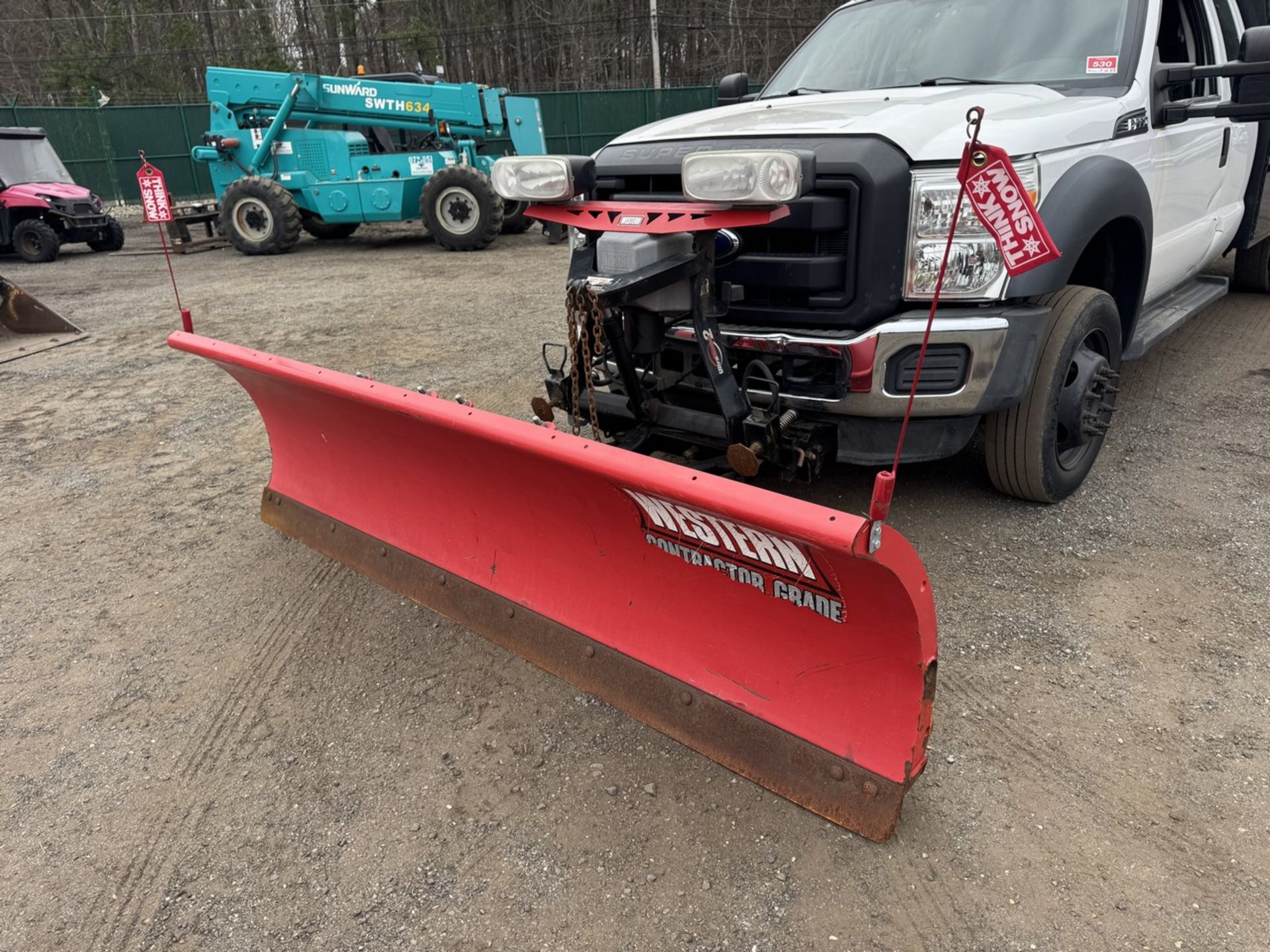 2016 Ford F-550 Mason Dump 4x4 w/ Plow and Salter - Image 13 of 39