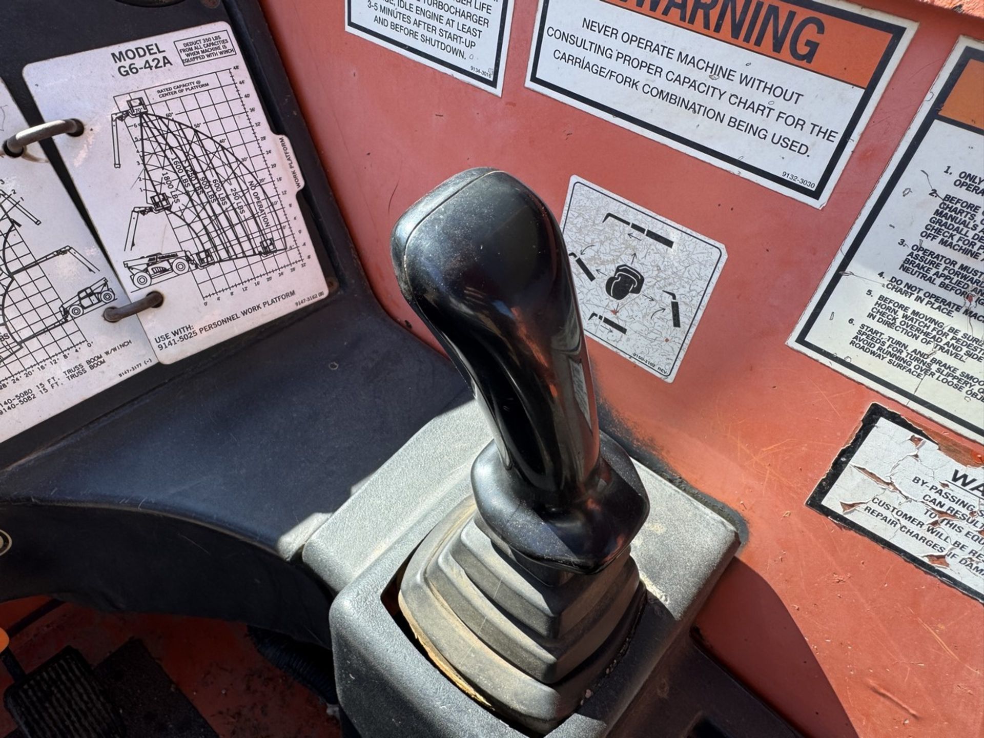 2005 JLG G6-42A Rough Terrain Telehandler 6,600lb - Image 37 of 41