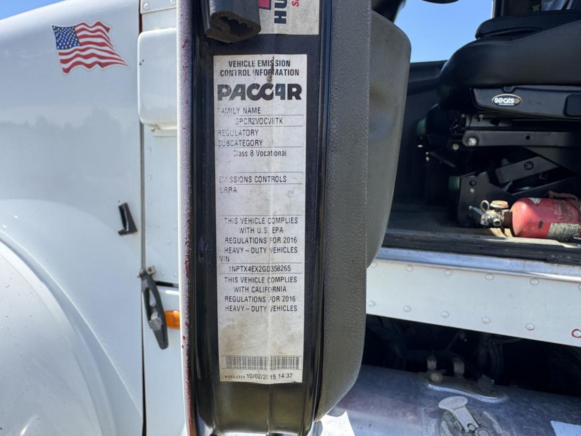 2016 Peterbilt 367 Tri-Axle Dump - Image 52 of 54