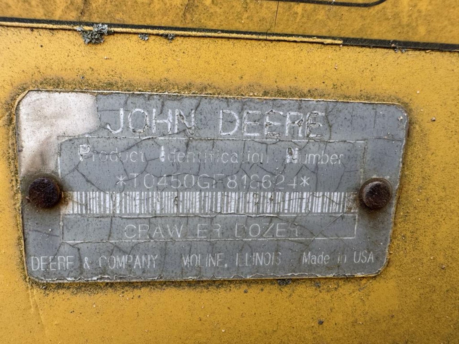 John Deere 450G Crawler Dozer - Image 24 of 25