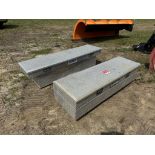 Lot of 2 Truck Tool Boxes