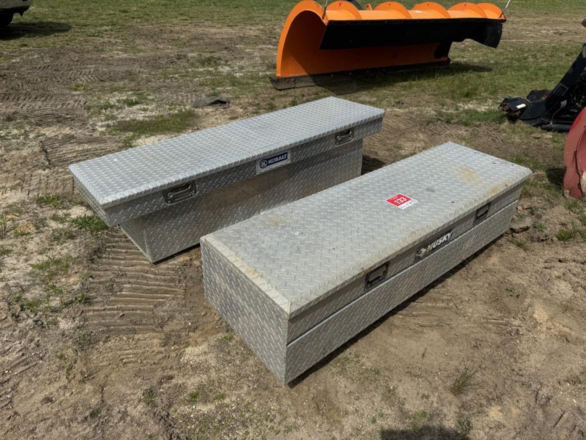 Lot of 2 Truck Tool Boxes