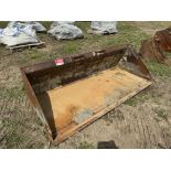 72" Skid Steer Bucket