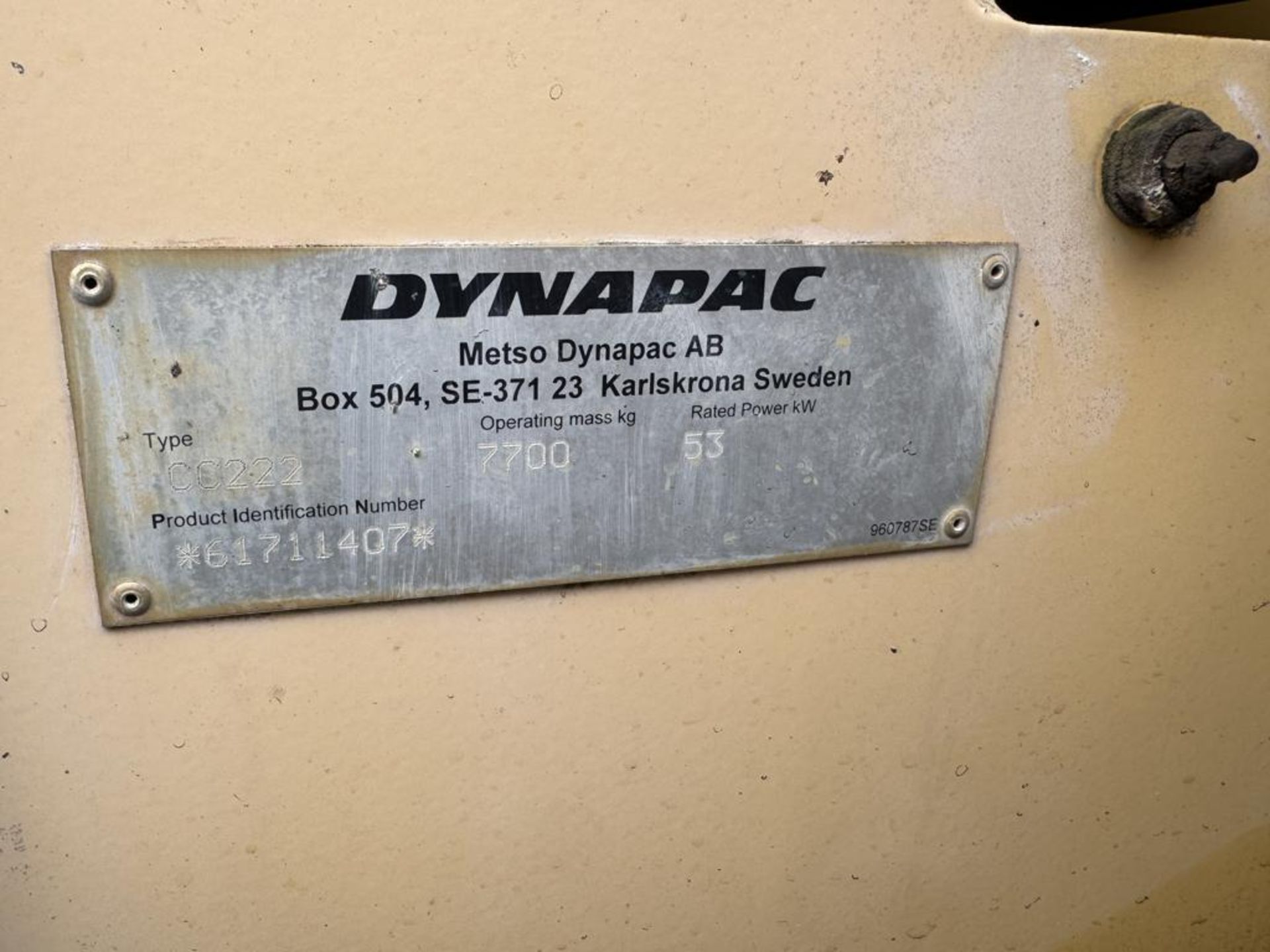 Dynapac CC222 Tandem Vibratory Roller - Image 36 of 36