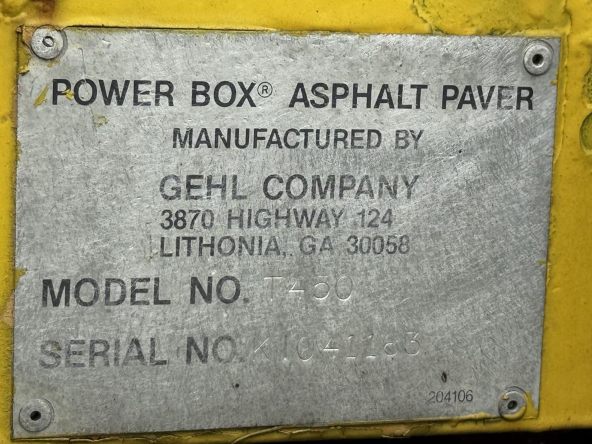 GEHL Powerbox T450 Asphalt Paver - Image 19 of 19