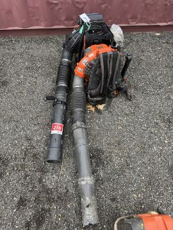 Lot of 2 Husqvarna 580BFS Backpack Blowers
