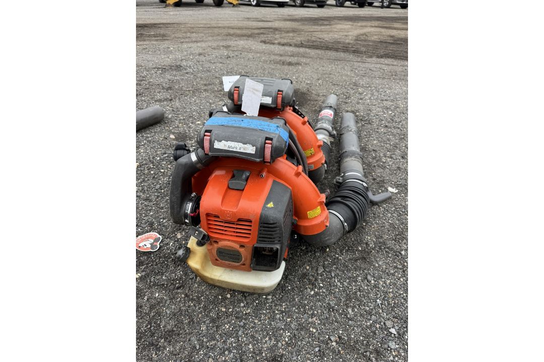 Lot of 2 Husqvarna 580BFS Backpack Blowers - Image 3 of 3