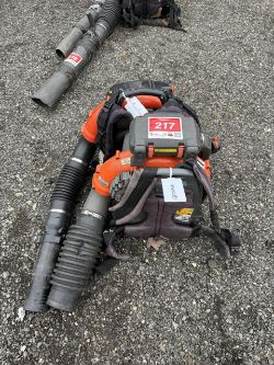 Lot of 2 Husqvarna 580BFS Backpack Blowers