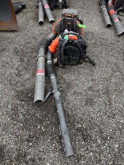 Lot of 2 Husqvarna 580BFS Backpack Blowers