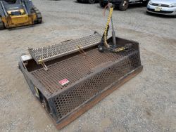 ROCK-AWAY Landscape Rake Skid Steer Attachment