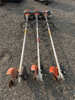 Lot of 3 Husqvarna 525ES Stick Edgers