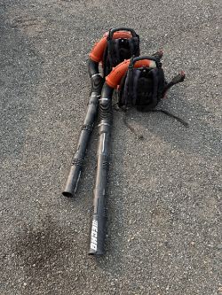 Lot of 2 ECHO PB-770H Back Pack Blowers