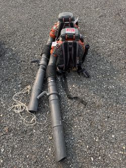 Lot of 2 Husqvarna 580BFS Back Pack Blowers