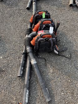 Lot of 3 ECHO PB-770H Back Pack Blowers