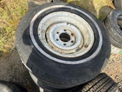 Assorted Trailer Tires and Wheels