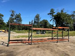 Heavy Duty Industrial Pallet Rack Sections
