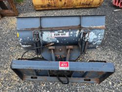Skid Steer Snow Plow Blade 58