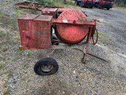 Portable Gas Powered Concrete Mixer