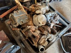 Assorted Hydraulic Pumps, Motors and Equipment Parts