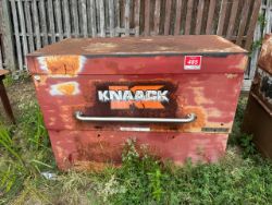 Knaack Jobsite Tool Box with Assorted Tools