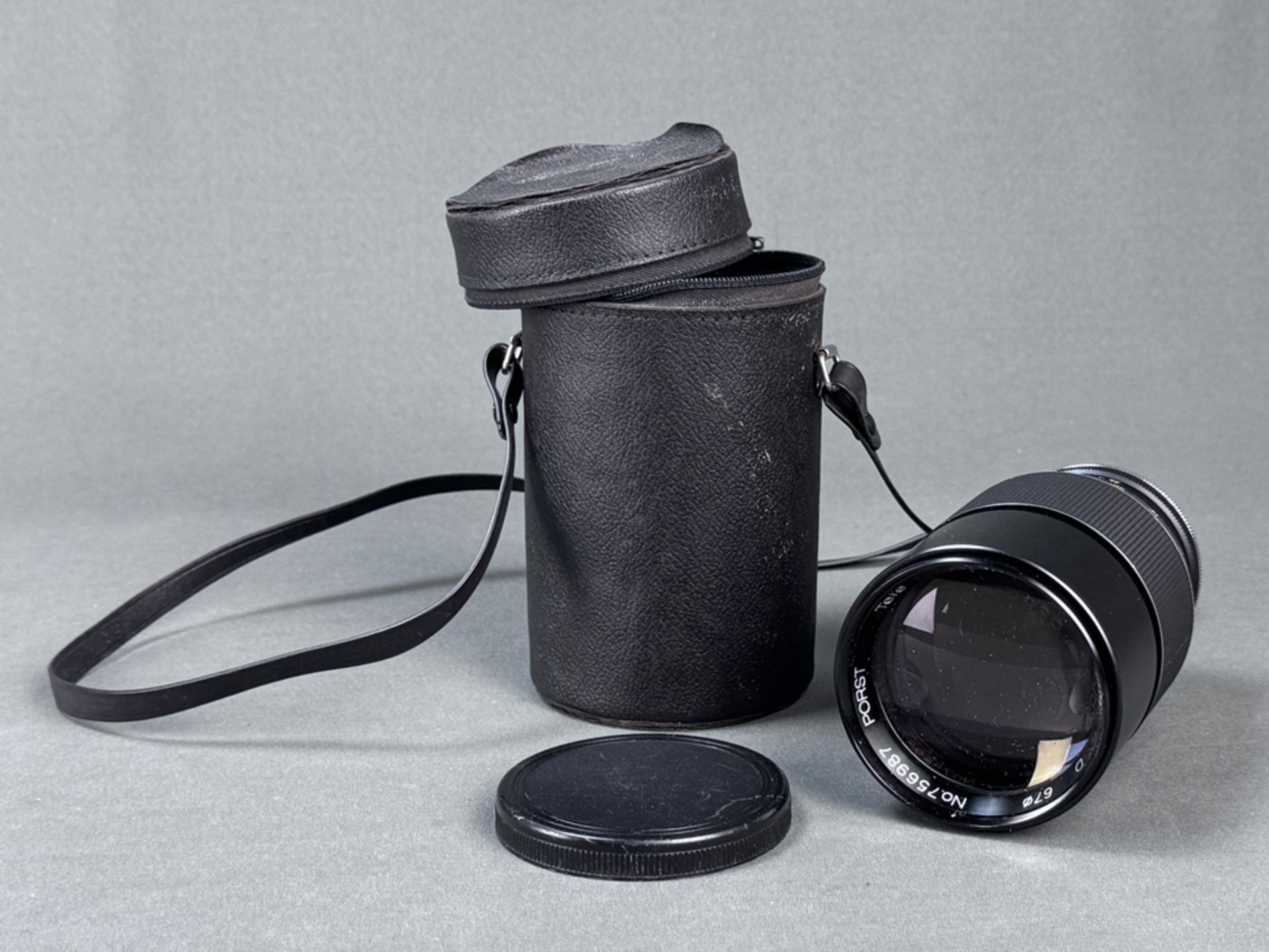 Konvolut von sechs Kameras und Objektiv, bestehend aus Zeiss Ikon Contaflex mit Carl Zeiss Tessar 2 - Bild 5 aus 5