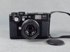 Kamera Leica CL "50 Jahre" Sonderedition (Baujahr 1974-75) Nr. 1401199 mit Objektiv Leitz Wetzlar S