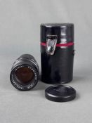 Objektiv Leica Summicron M 1:2/90mm Nr. 2623667, Leitz Canada, 1973, in Etui, Funktion überprüft, l