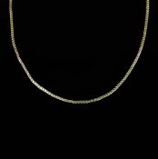 Venezianerkette, 333/8K Gelbgold (punziert), 4,63g, anbei: ein abgerissenes Teil