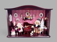 Mozart Musikzimmer, Steiff, zum 250. Geburtstag von Wolfgang Amadeus Mozart, weltweit auf 5000 Exem