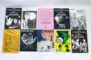 STAR TREK FANZINE ZINE LOT VINTAGE SCIENCE FICTION MAGAZINE CAPTAIN KIRK STARSHIP ENTERPRISE