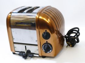DUALIT TOASTER 2 SLICE CLASSIC VARIO COPPER MODEL CATERING EQUIPMENT KITCHEN