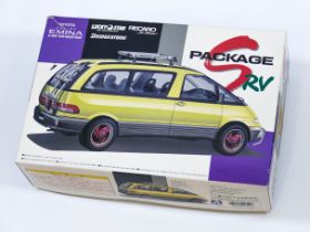 AOSHIMA TAMIYA TOYOTA ESTIMA EMINA S PACKAGE RV CAR SCALE MODEL KIT VINTAGE JAPAN
