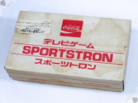COCA COLA SPORTSTRON PONG COMPUTER VIDEO GAME CONSOLE COKE ATARI VINTAGE JAPAN