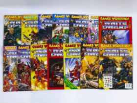 WHITE DWARF GAMES WORKSHOP MAGAZINE LOT VINTAGE WARHAMMER CITADEL MINIATURES FANTASY 40K