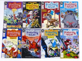 FORGOTTEN REALMS DC COMICS ADVANCED DUNGEONS & DRAGONS LOT AD&D TSR FANTASY COMIC BOOK