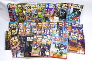 WHITE DWARF GAMES WORKSHOP MAGAZINE LOT VINTAGE WARHAMMER CITADEL MINIATURES FANTASY 40K LOTR
