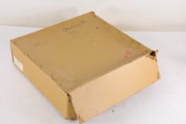 20th Century Christening Gown Accessories Labelled Cardboard Box