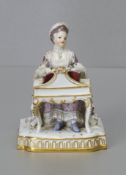 Meissen, Dame am Spinett, 1. Wahl