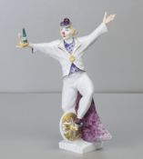Meissen, Jongleur auf Einrad