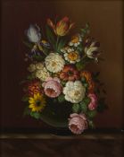 Denner, Oskar: 2 Blumenstilleben