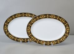 Rosenthal Versace, Barocco, 2 Vorlegeplatten