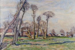 Falkenberg, Richard: Frühlingslandschaft