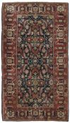 Teppich mit floralem Muster