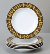 Rosenthal Versace, Barocco, 5 tiefe Teller