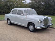 1961 MERCEDES PONTON 180B