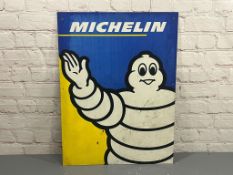 Michelin Waving Man Sign on Board