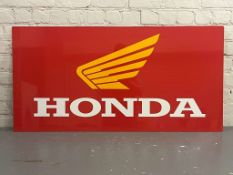 Honda Emblem Modern Metal Sign