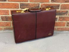 Lotus Leather Briefcase